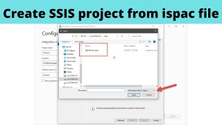 12 Create SSIS project from ispac file | ssis real time scenarios examples