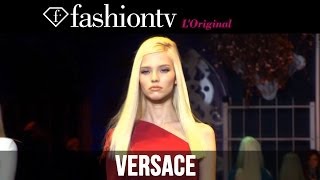 Georgia May Jagger at Versace Fall/Winter 2014-15 | Milan Fashion Week MFW | FashionTV