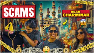 “Exposing Scams at Charminar | Must-Watch Travel Vlog for Tourists in Hyderabad”