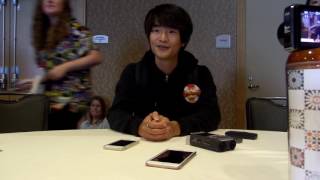 Christopher Larkin - The 100 interview at San Diego Comic-Con 2016