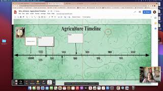 Google Draw: Timeline Template