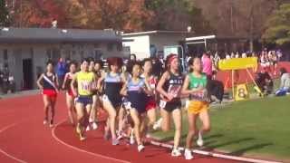 平成26年度京都陸上競技協会第8回記録会　女子3000ｍ3組