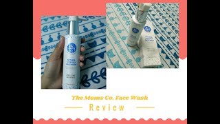 The Moms Co. Natural Vita Rich Face Wash Review | Unboxing smiles