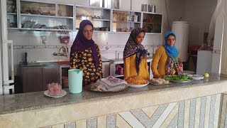 Making Persian Macaroni : Persian Food and Recipe 2022 - Iranian village and nomad life