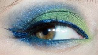 Trucco Verde Blu