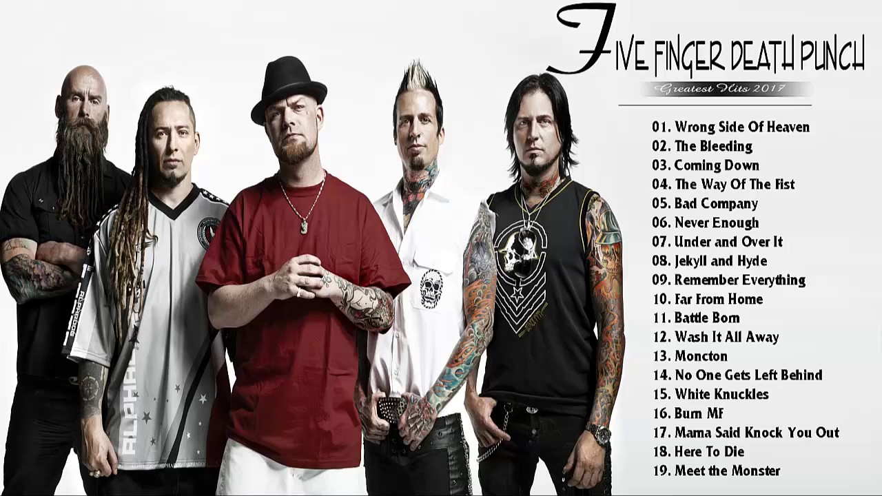 Five Finger Death Punch Greatest Hits - Top 30 Best Songs Of Five ...