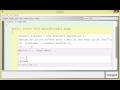 Java While Loop using Iterators in BlueJ - American Accent