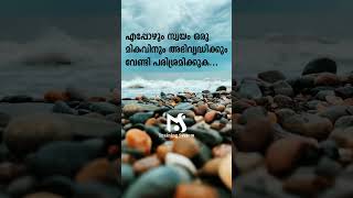 എപ്പോഴും സ്വയം ഒരു മികവിനും അഭിവൃദ്ധിക്കും വേണ്ടി പരിശ്രമിക്കുക #shorts Law of Attraction Malayalam