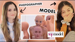 Photographer \u0026 Model REACT to BALD Americas Next Top Model Photoshoot