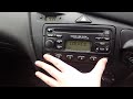 locked ford focus cd player