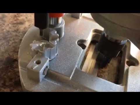 Reloading bench T track install final Reloading bench T track install final
