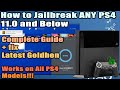 How to Jailbreak ANY PS4 11.0 and below | Complete guide + fix