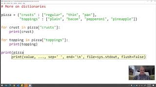 ICS: Dictionaries in Python