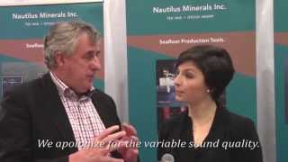 Nautilus Minerals CEO Mike Johnston Talks Underwater Mining