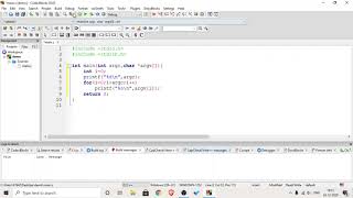 Arguments to main function in code blocks | Code Blocks | Implementation | Hinglish