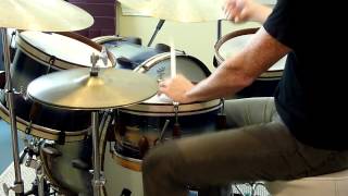 Dave Brophy Plays His Slingerland Rolling Bomber Kit - Part 4