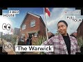 Touring a SPACIOUS 3Bed New Build House Tour UK | Property Vlogs | Redrow Homes The Warwick ShowHome