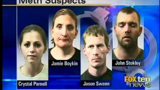 four children escape meth lab explosion