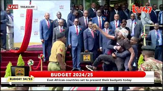 Protestor storms Budget ceremony at The National Treasury/ Budget 2024/2025