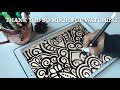 how i draw digital mandala and a little chat