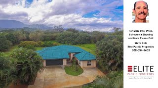 5630 KAHILIHOLO RD, KILAUEA, HI Presented by Steve Cole.