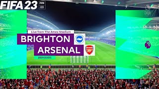 FIFA 23 | Brighton vs Arsenal - Match Premier League Season - PS5 Gameplay