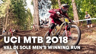 Amaury Pierron's Winning Run in Val di Sole | UCI MTB 2018