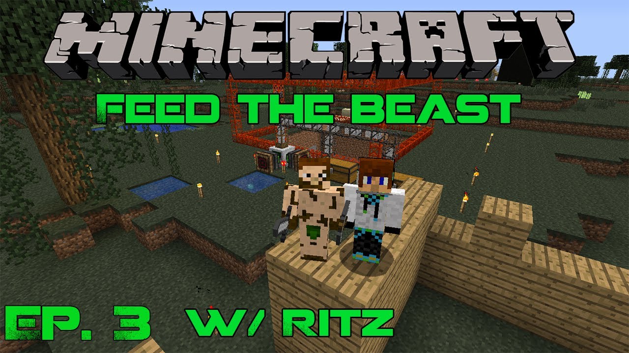 Feed The Beast Episode 3 - YouTube