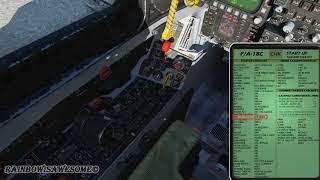 DCS F18系列教学之基础篇-1冷舱启动