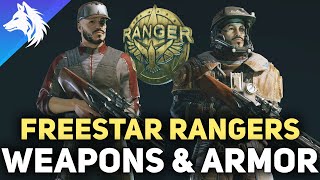 Starfield - All 10 Freestar Rangers Unique Weapons \u0026 Armours