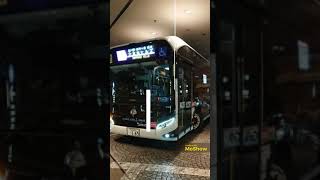 都心に燃料電池バスが増えていますネ....。fuel cell(H²)powered buses are increasing in Tokyo down town