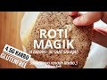 Resepi ROTI MAGIK (90 saat) Rendah Karbo Gluten Free