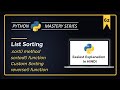 Python List Sorting Explained in Hindi | sort(), sorted() & Custom Sorting | Beginner Tutorial