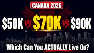 $50K vs $70K vs $90K Salary in Canada — Real Take-Home Pay, Rent & Savings Breakdown 2026