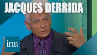 La déconstruction, ou penser autrement le monde selon Jacques Derrida | INA Culture