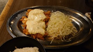 新橋「日向」のチキン南蛮定食