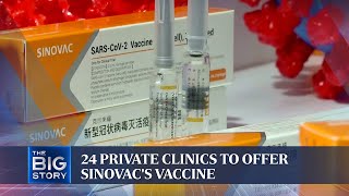 Application for Sinovac vaccine to start from June 18 | THE BIG STORY