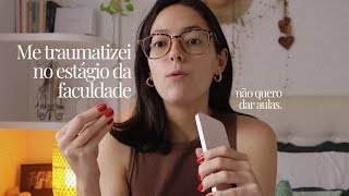 Relato do meu Estágio na faculdade de biologia || Giulia Della