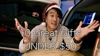 10 Gift Ideas for under $50 - for Car Camping, Overlanding, or Everyday Life!