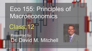 Eco 155: Principles of Macroeconomics Class 12