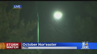 October Nor'Easter Brings Poor Driving Conditions To The North Shore
