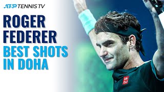 Roger Federer: Best Shots in Tennis Comeback! | Doha 2021 Highlights