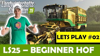 LS25 🚜 [PS5] Beginner Hof #02 🍂 Grundstückskauf und START eines GEWÄCHSHAUS Imperiums 💰🤑