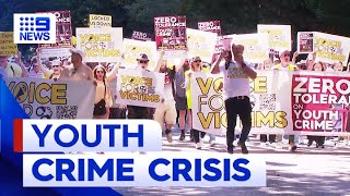 Queensland’s youth crime victims meet with government representatives | 9 News Australia