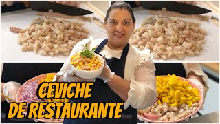 RESTAURANT CEVICHE LEARN HOW TO MAKE IT - EASY AND QUICK SALAD