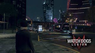 [4k] Cyberpunk Side: Exploring Southwark in Watch Dogs: Legion - Part 1