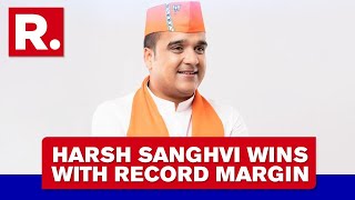 'Gujarat Reposed Faith In BJP-Led Govt,' Says Harsh Sanghavi Post Record-Breaking victory