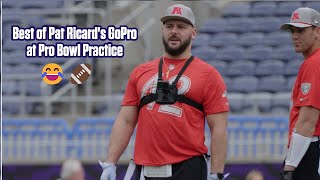 Best of Pat Ricard Wearing A GoPro At Pro Bowl Practice | Baltimore Ravens