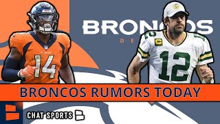 Denver Broncos Trade Rumors On Aaron Rodgers & Morgan Moses + Courtland Sutton Injury Update