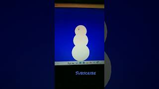 snowman using python #coding #python #graphicdesign #pythonprogram #viral #idle